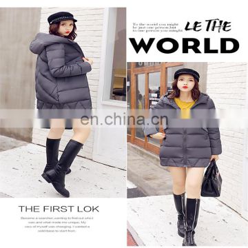 Europe 2017 winter new Slim down cotton women Korean version of the long hooded thickening of cotton