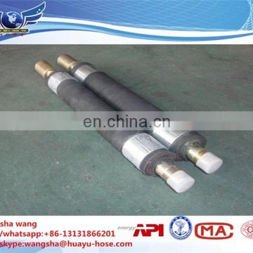Rubber grout injection packer for mine