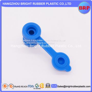 High Quality Foodgrade Custom Blue 50 Shore A silicone parts