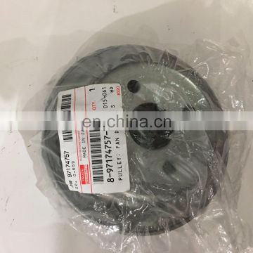 Genuine parts 8971747573 V348 fan drive belt pulley for truck