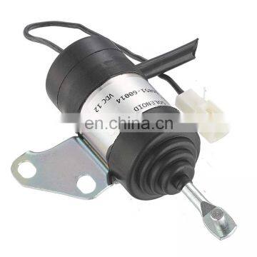 Fuel Shut Off Solenoid 16851-60014 052600-4531 for BX2230D RTV900R RTV900T B7410D