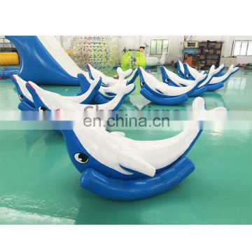 Giants Inflatable Water Park Toys Games Inflatable Big Size Floating Water Seesaw