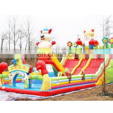 Commercial Funny Inflatable Fun City Inflatable Amusement Park