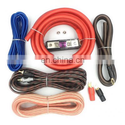 new arrival 4AWG car wiring kit  car amplifier wiring  kit car audio cable