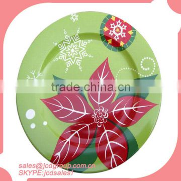 Wholesale porcelain wall decorative plates for christmas