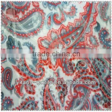 2014 new style cotton burn out fabric for garment