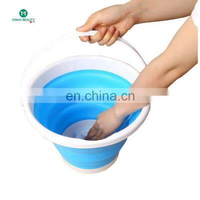 Small Size Plastic Collapsible Water Bucket Portable Foldable Wash Pail for Beach, Travel, Camping, Fishing, Car washing machine