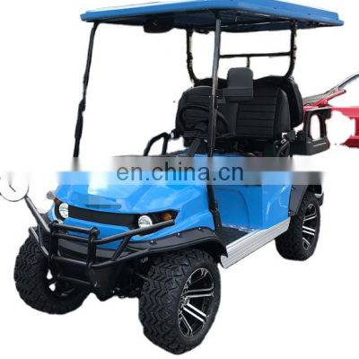 2022  newest hot sale cheap 2 seats 4seats  electric golf /buggy carts with curtis controller