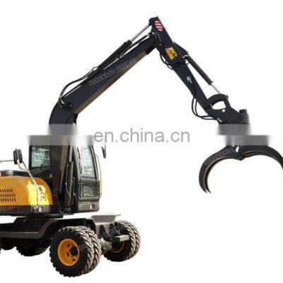 Wheel Loader 8.5Ton Log Loader Timber Grab Wood Loader For Sale