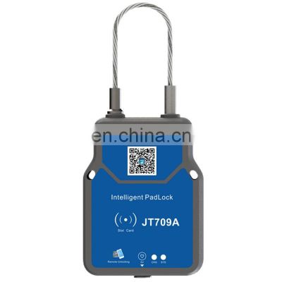 Jointech JT709A IP67 Waterproof Smart Padlock Gps Gsm Sim 4g Seal Container Locks Tracker Padlock