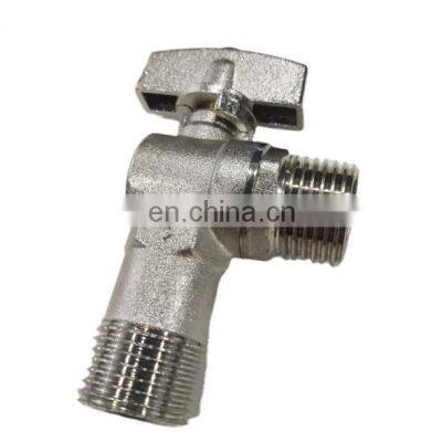 2022 High Quality Wholesale Custom  Water Suitable Forged Male Thread Brass Angle Valve