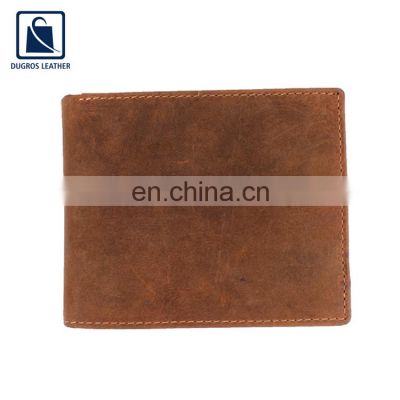 Hot Selling of Men's Use Best Quality Custom Genuine Leather Wallet from Worldwide Exporter
