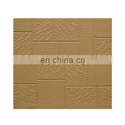 Hot Sale Decorative Exterior Metal Carved Isolation Pu Sandwich Wall Panels