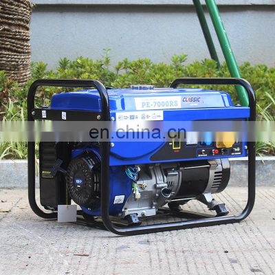 BISON CHINA 5000 watt 3 Phase Generator Air Cooled Petrol 5kw Portable Generator
