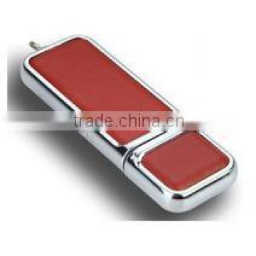 business USB Flash Drive , 2gb USB flash memory for promotion leather USB flash drives