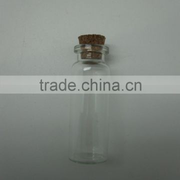 15ml medicine glass bottle with cork