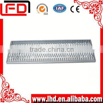 galvanized industrial metal grating stairs for stair system and staircase
