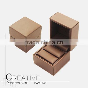 Wholesale customized leather ring box