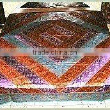 luxury style indian silk bedspreads,Trendy Bedding Bedspread,wholesale silk bedspreads india