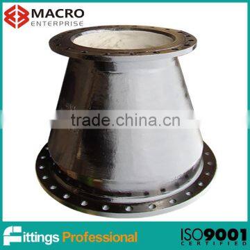 ductile iron flanged concentric reducer