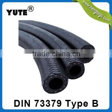 din73379 3/8" aging resistant cotton overbraided rubber fuel pipe