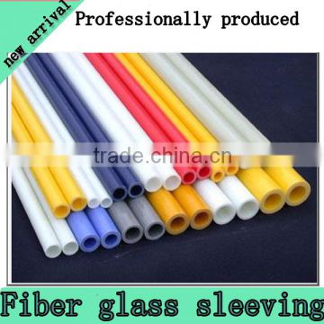 Light weight glass fiber sleeve for electrical wire