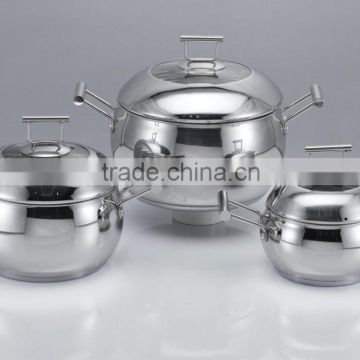 6pcs stainless steel cooking pot