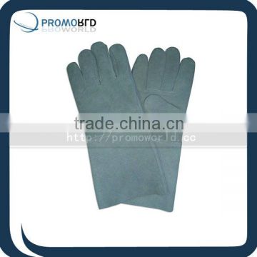 Pig leather working gloves long size Home working gloves best and cheap