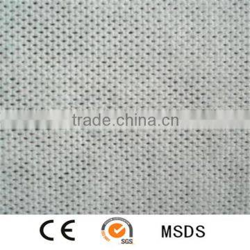 parallel lapped apertured spunlaced fabric for medical gauze