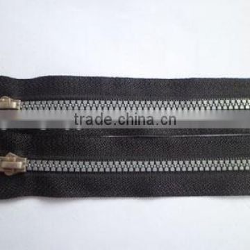 5# plastic resin zipper close end zipper with auto lock slider zipper porcket zipper