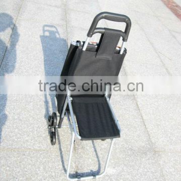 luggage cart ,shopping trolley bag,shopping trolley bag with seat-GW07