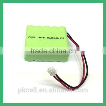 Good Price 12V AAA 800mAh NIMH Rechargeable Battery pack from Shenzhen Factory