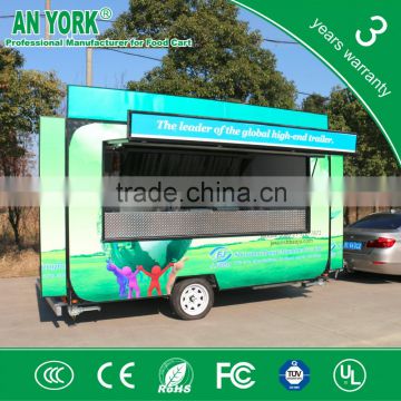 2015 HOT SALES BEST QUALITY mobile fast food cart mobile food cart fast food cart