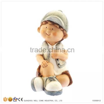 Wholesale MgO Young Boys Large Outdoor Statues