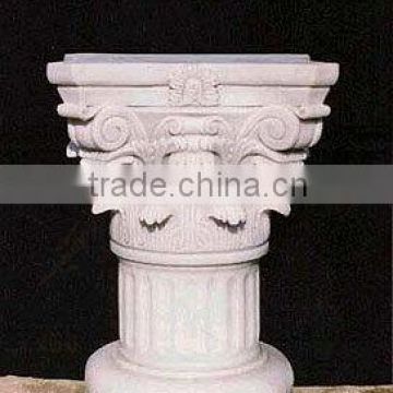 Marble staircase railing designs hand carved stone sculpture from Vietnam No 16