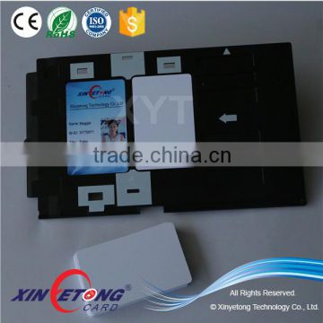 ISO1444A 13.56MHZ NTAG213 NFC Inkjet PVC card for Epson T60 Printer