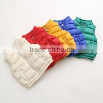 kids winter orange wear set winter kids micro polar fleece vest