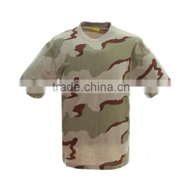 top quality camo t shirts for military and army use