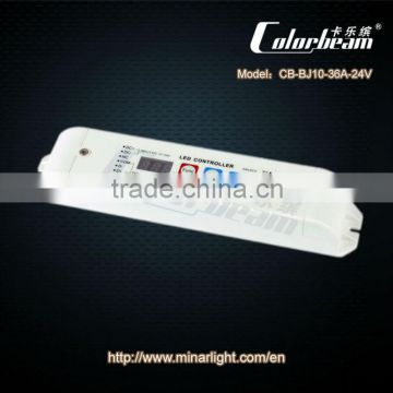 RGB led controller, DMX512, remote optional (CB-BJ10-36A-24V)