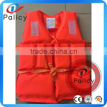 High Quality Implement GB4304-84 Standard Polyethylene Life Jacket With 4 Pieces Life Jacket Light