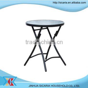 STEEL FOLDING CAFE TABLE