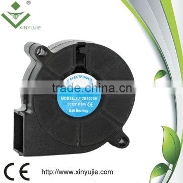 Xinyujie 5v 12v 24v 51mm 5015 2" inline fan blower 51x51x15mm