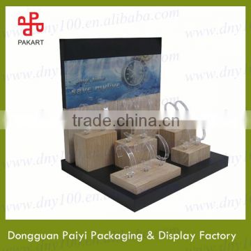Hgh quality & countertop wooden watch display