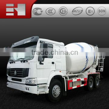 hot sale 10 cube manual transmission concrete mixing truck
