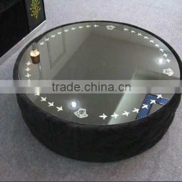 Round glass table10