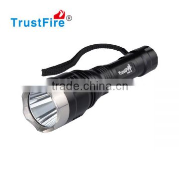 2016Trustfire Mini tactical spotlight IP67 rechargeable LED flashltorch 168A for hunting/bicycle