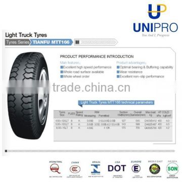 2015 hot sale light truck tyres bias 5.00-12 LT 5.00X12 5.00*12