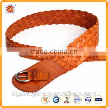 2016 Weaved/Braided Leather Woman Belts