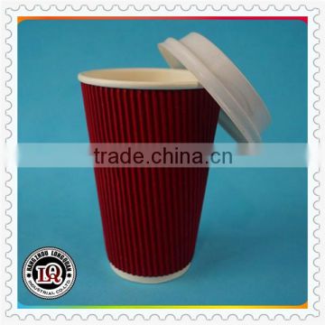 cheaper price for custom printed paper coffee cups single wall paper cup lid in China
