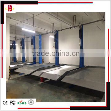 high quality two car cantilever parking system
